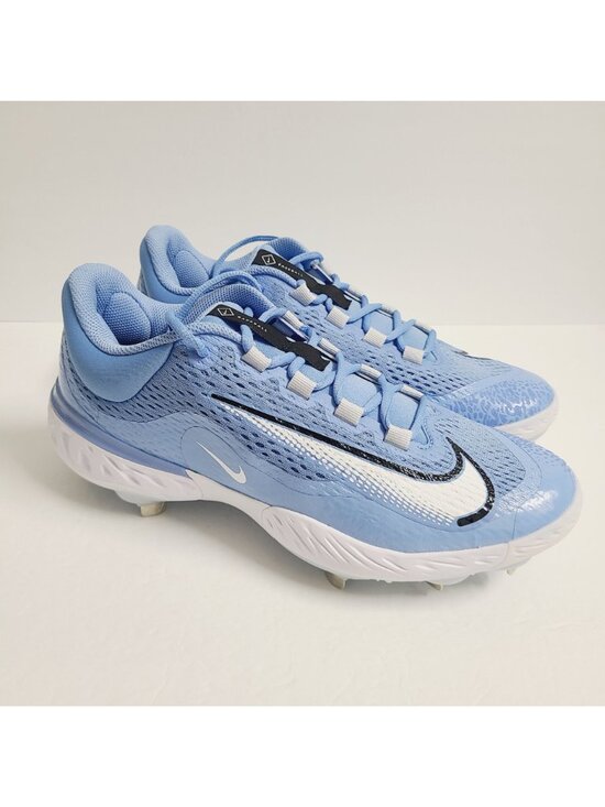 NEW Nike Alpha Huarache Elite 4 Low UNC Metal Baseball Cleats FN7222-403 Size 11 main image 6
